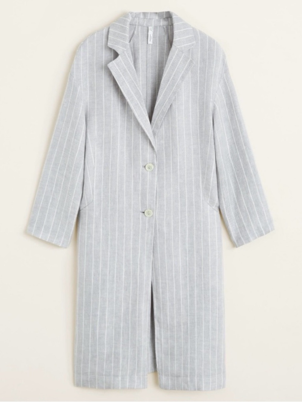Like New!!! Mango Striped Linen
Duster Jacket Size XS